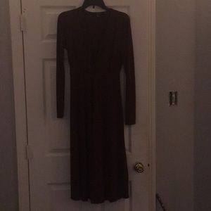 Brown dress